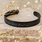 Buy 1 Ayatul Kursi Bracelet Get 1 Necklace Free – 18K Gold Plated, Silver & Black Islamic Jewelry
