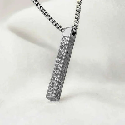 Buy 1 Ayatul Kursi Bracelet Get 1 Necklace Free – 18K Gold Plated, Silver & Black Islamic Jewelry