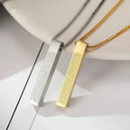 Buy 1 Ayatul Kursi Bracelet Get 1 Necklace Free – 18K Gold Plated, Silver & Black Islamic Jewelry