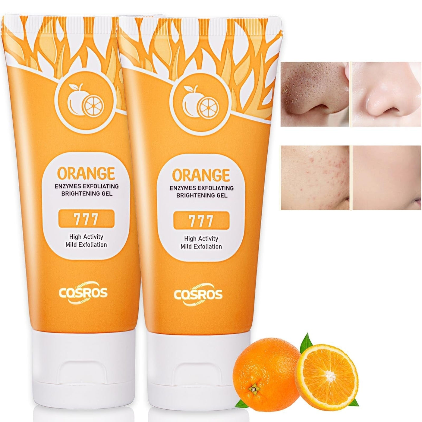 Orange Exfoliating Gel for Face & Body
