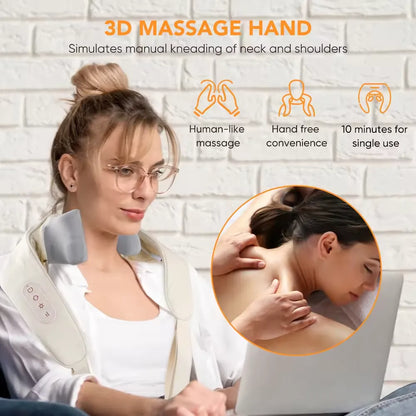 Professional Wireless Neck Shoulder Back Massager