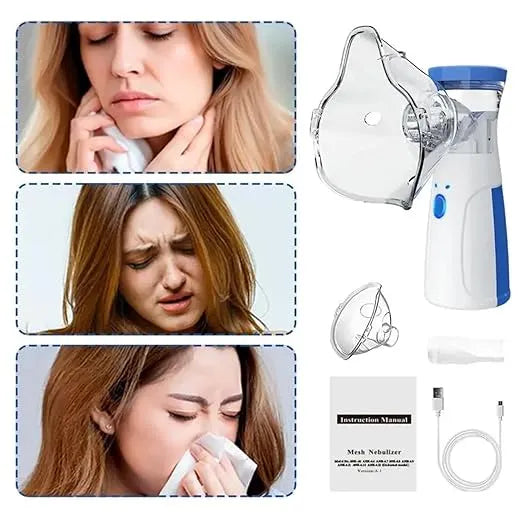 Compact Rechargeable Mesh Nebulizer