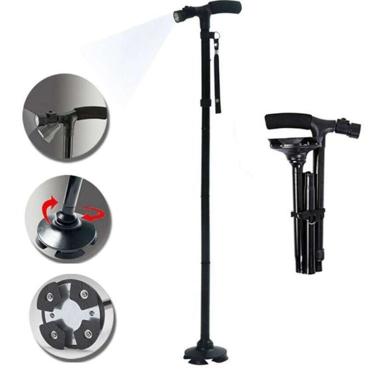 Trusty Cane With LED Light