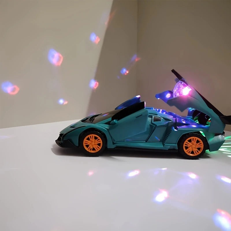 Rotating Toy Car
