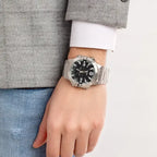 CASIO ANALOGUE DIGITAL MENS STAINLESS STEEL